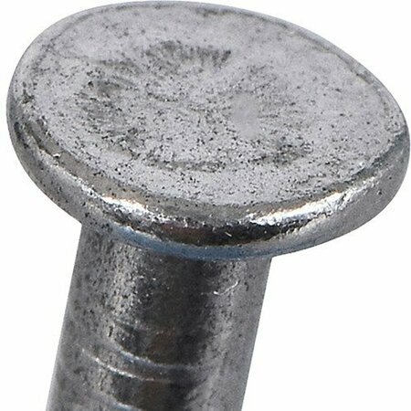 Hillman Common Nail, 3 in L, 10D, Steel, Bright Finish 461359